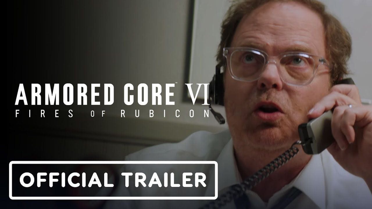 Armored Core 6: Fires of Rubicon - Official 'Mechless Mutual' Trailer (ft. Rainn Wilson)