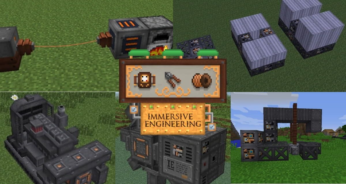 Immersive Engineering : Technologie Rétro-Futuriste – Mod Minecraft - 1.7.10 → 1.19.4 - Minecraft.fr