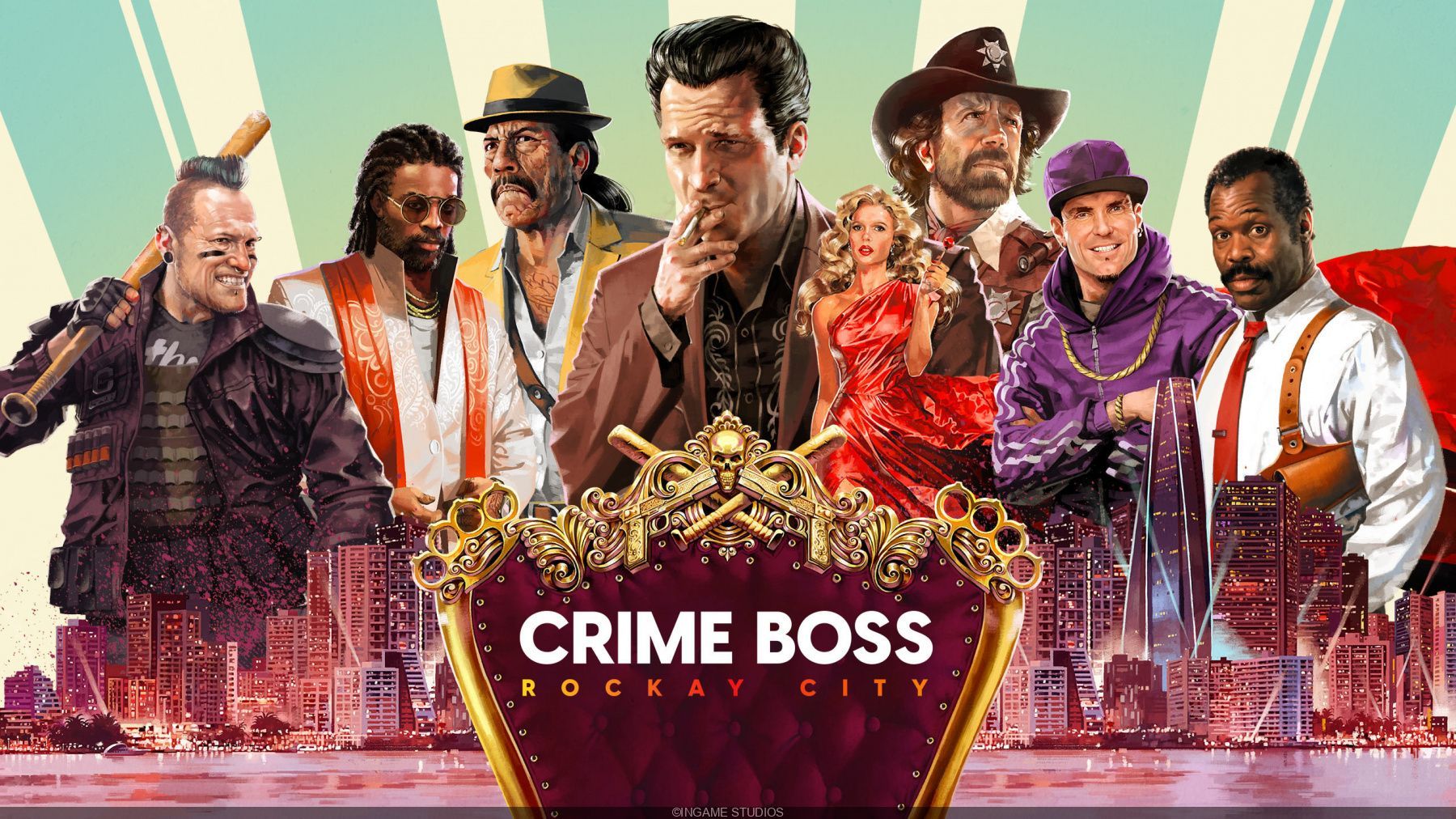 Plongez dans les années 90 avec Crime Boss Rockay City sur PC et consoles !