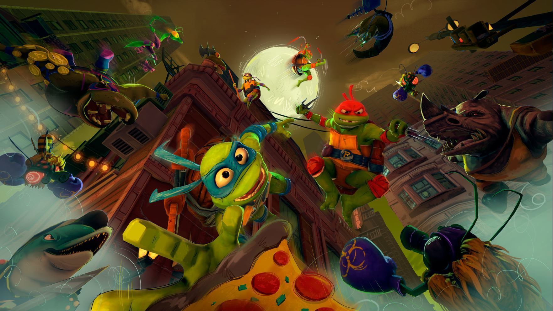 Teenage Mutant Ninja Turtles: Mutant Mayhem recevra le traitement de jeu vidéo en 2024