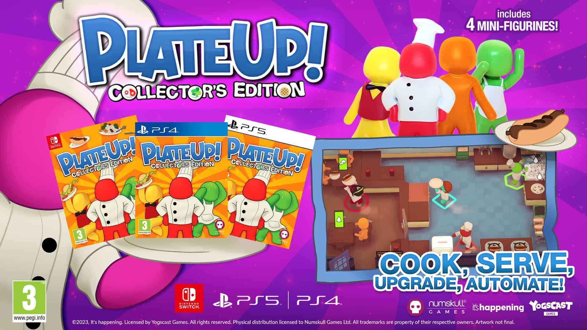 PlateUp ! - Les éditions physiques collectors du jeu se dévoilent - GEEKNPLAY Home, News, Nintendo Switch, PlayStation 4, PlayStation 5