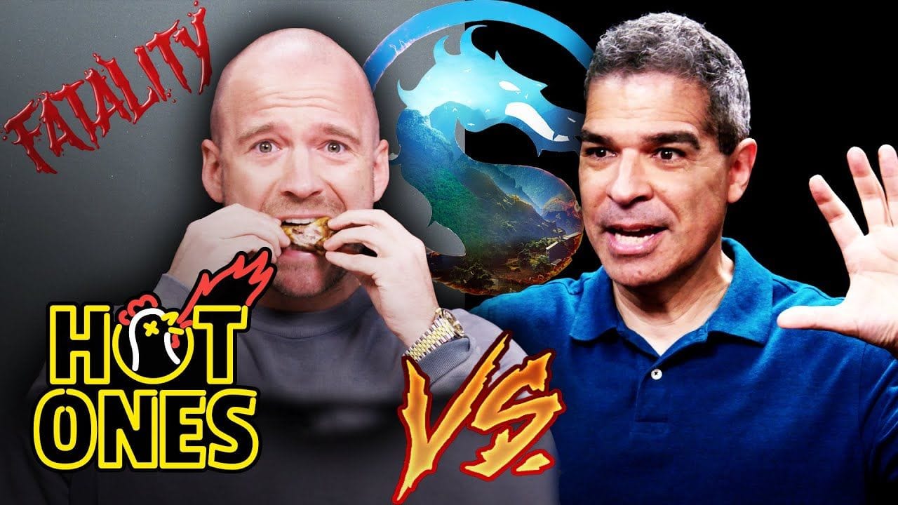 Mortal Kombat Co-Creator Ed Boon Feels Toasty While Eating Spicy Wings | Hot Ones