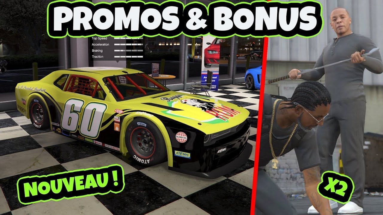 PROMOS & BONUS 10 ANS DE GTA ONLINE!  DU 14 AU 20 SEPTEMBRE 2023