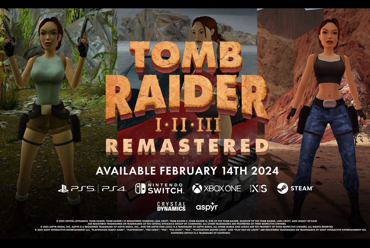Tomb Raider I-III Remastered : La trilogie remaster se dévoile !