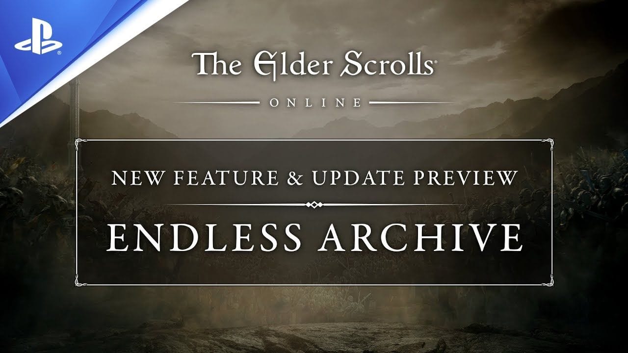 The Elder Scrolls Online - Trailer de l'Archive Infinie - 4K | PS5, PS4