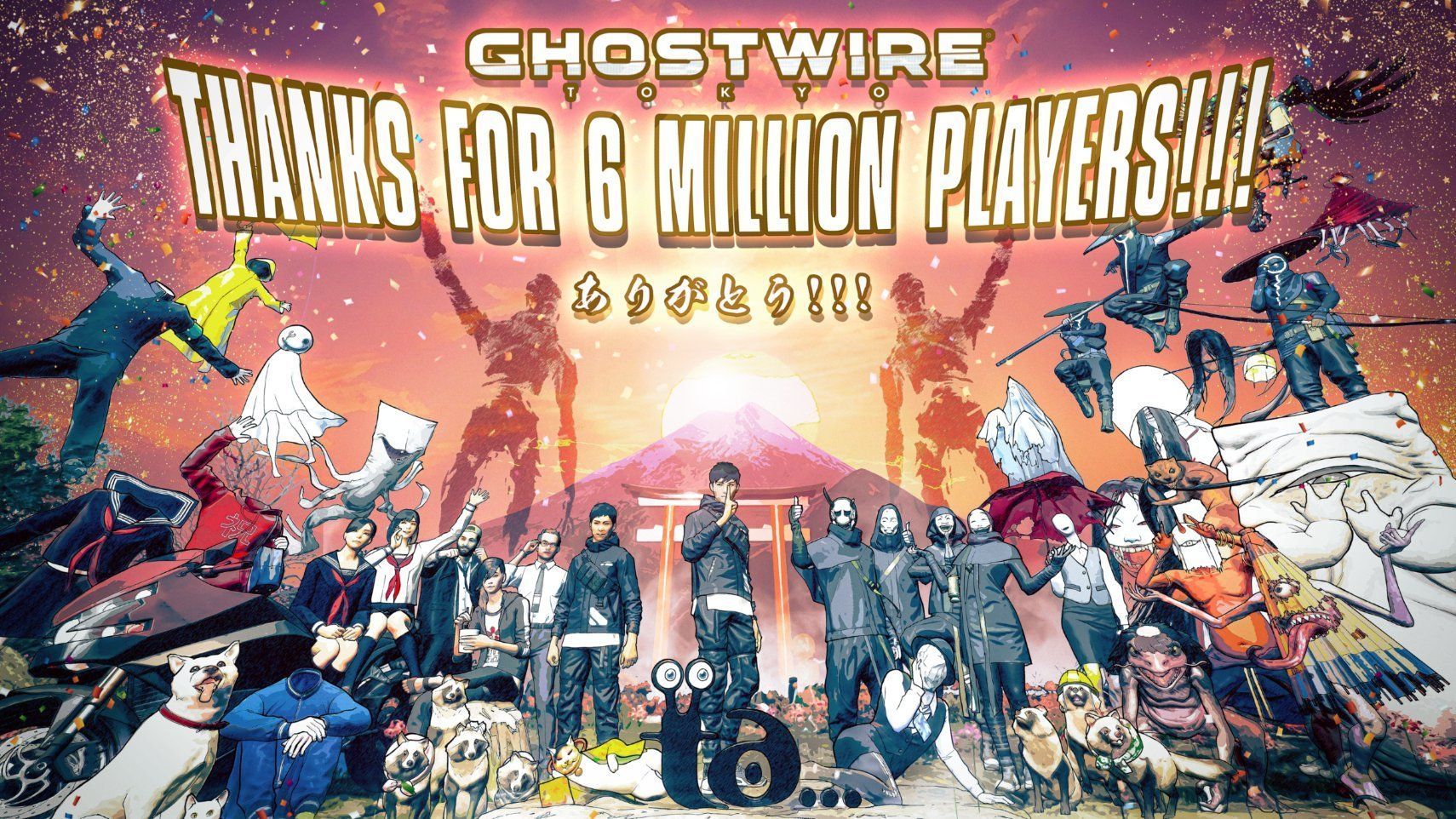 Six millions de personnes ont joué Ghostwire Tokyo