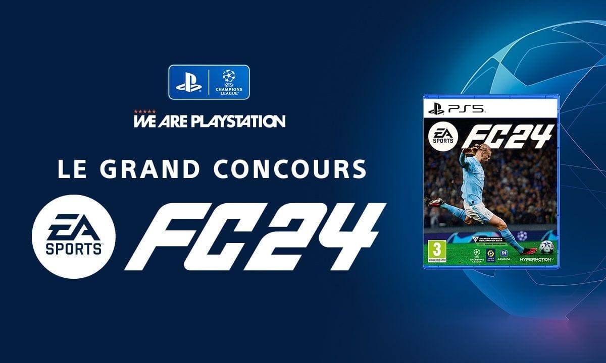 Participez au Grand Concours EA Sports FC 24 sur #WeArePlayStation !