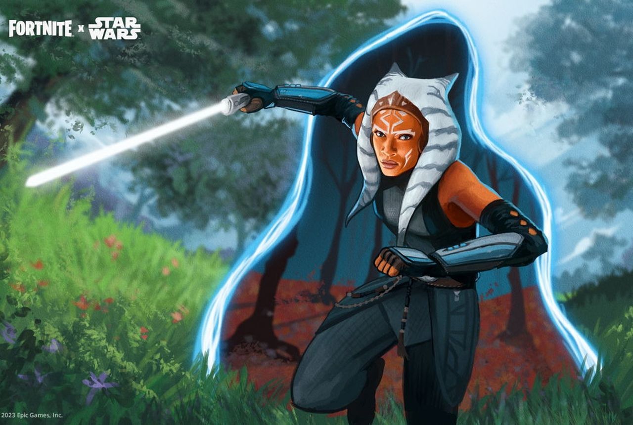 Fortnite x Star Wars : Ahsoka est enfin là et le fait savoir en vidéo !