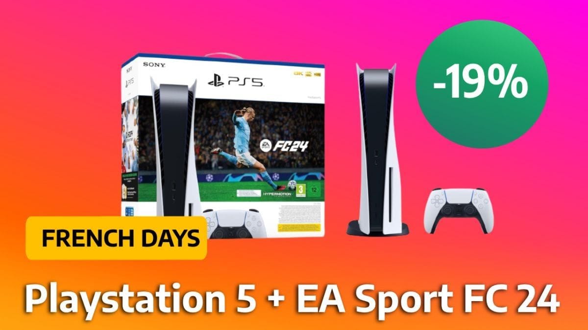 La PS5 est en promo pour les French Days avec un jeu offert inclus !