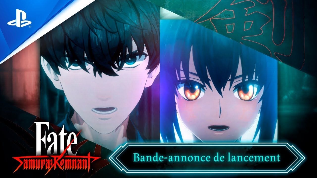 Fate/Samurai Remnant - Trailer de lancement - VOSTFR | PS5, PS4