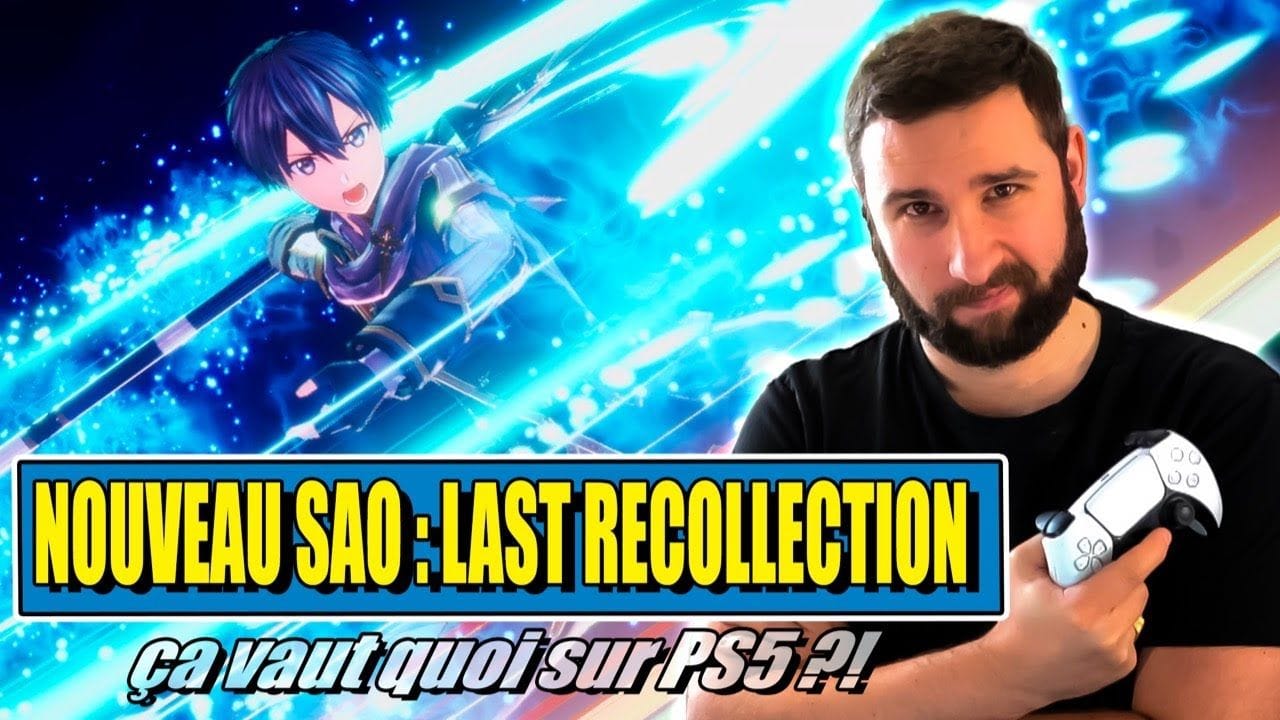 NOUVEAU Sword Art Online Last Recollection sur PS5 🔥 MON AVIS & GAMEPLAY FR