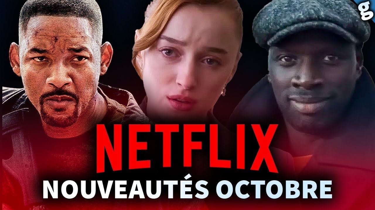 NETFLIX : NOUVEAUX FILMS & SÉRIES en OCTOBRE ! + de 40