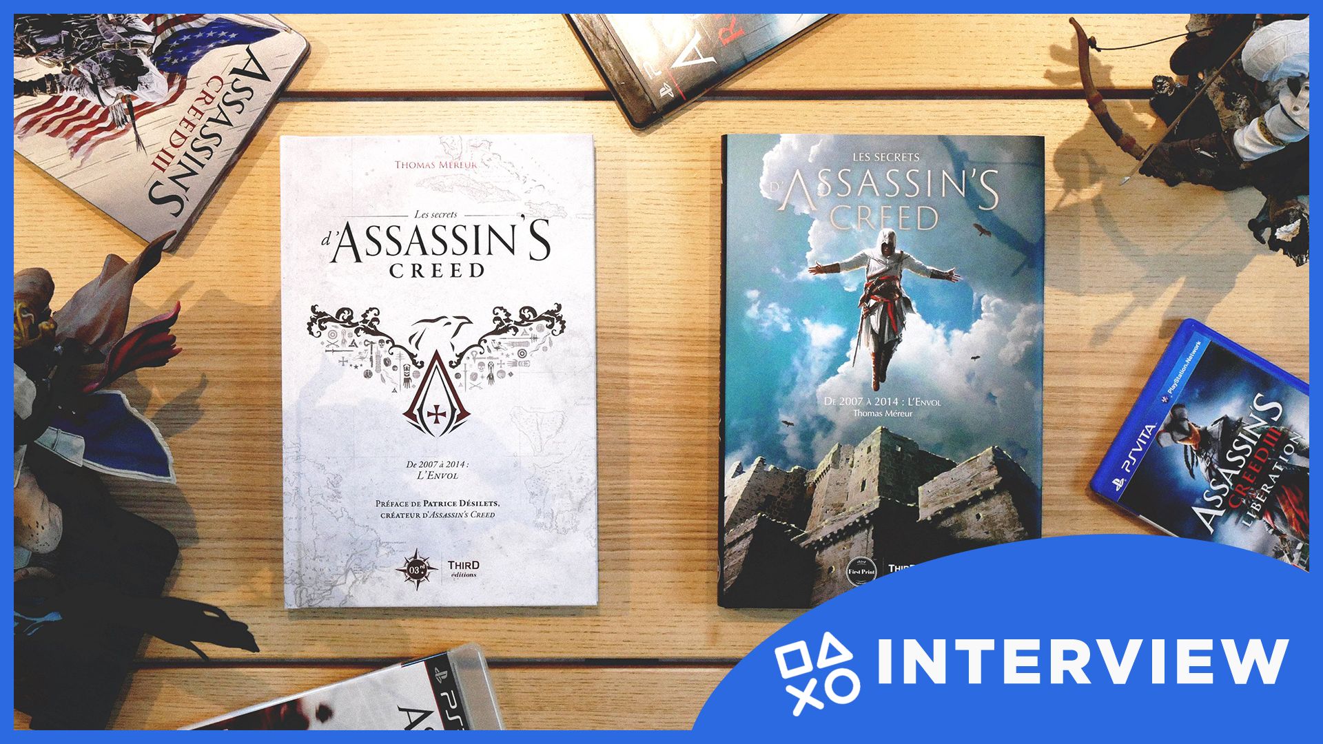 Conversation avec Thomas Méreur, auteur du livre « Les secrets d’Assassin’s Creed »