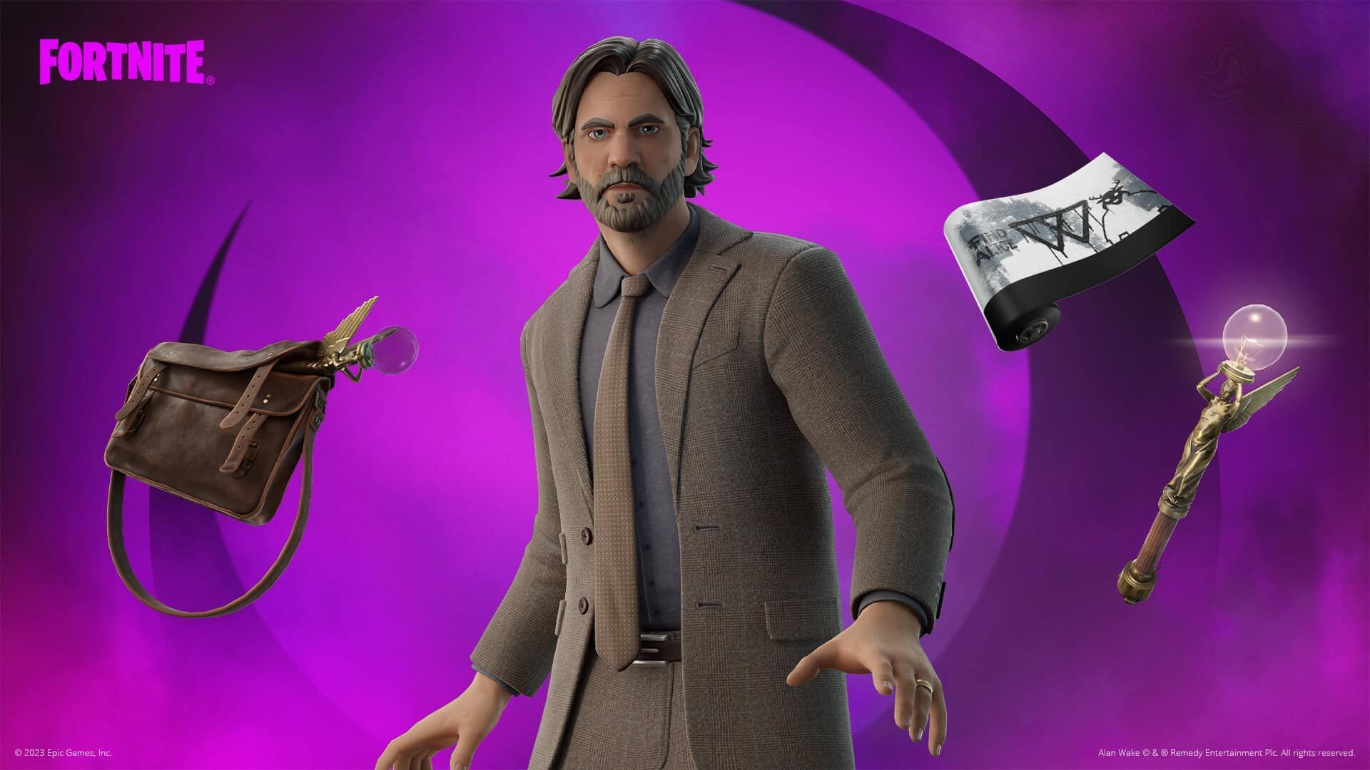 Alan Wake, Michael Mayers et Jack Skellington viennent fêter Halloween dans Fortnite