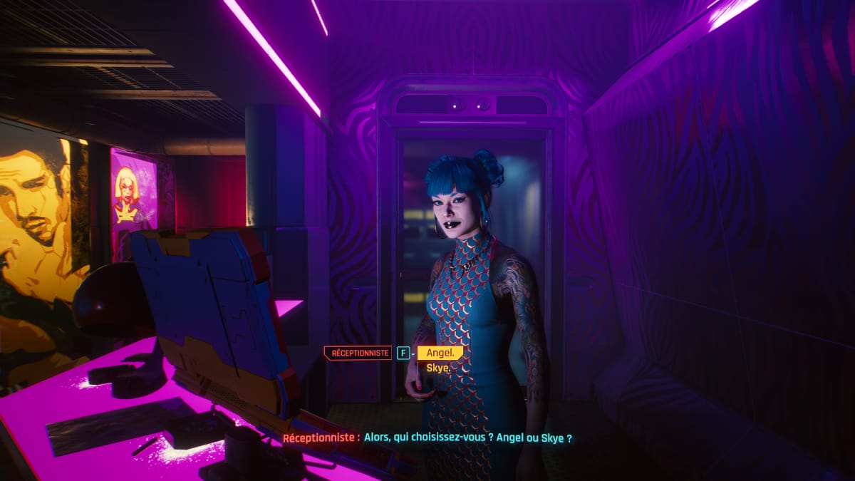 Automatic love Cyberpunk 2077 : Qui de Skye ou Angel doit-on choisir ?