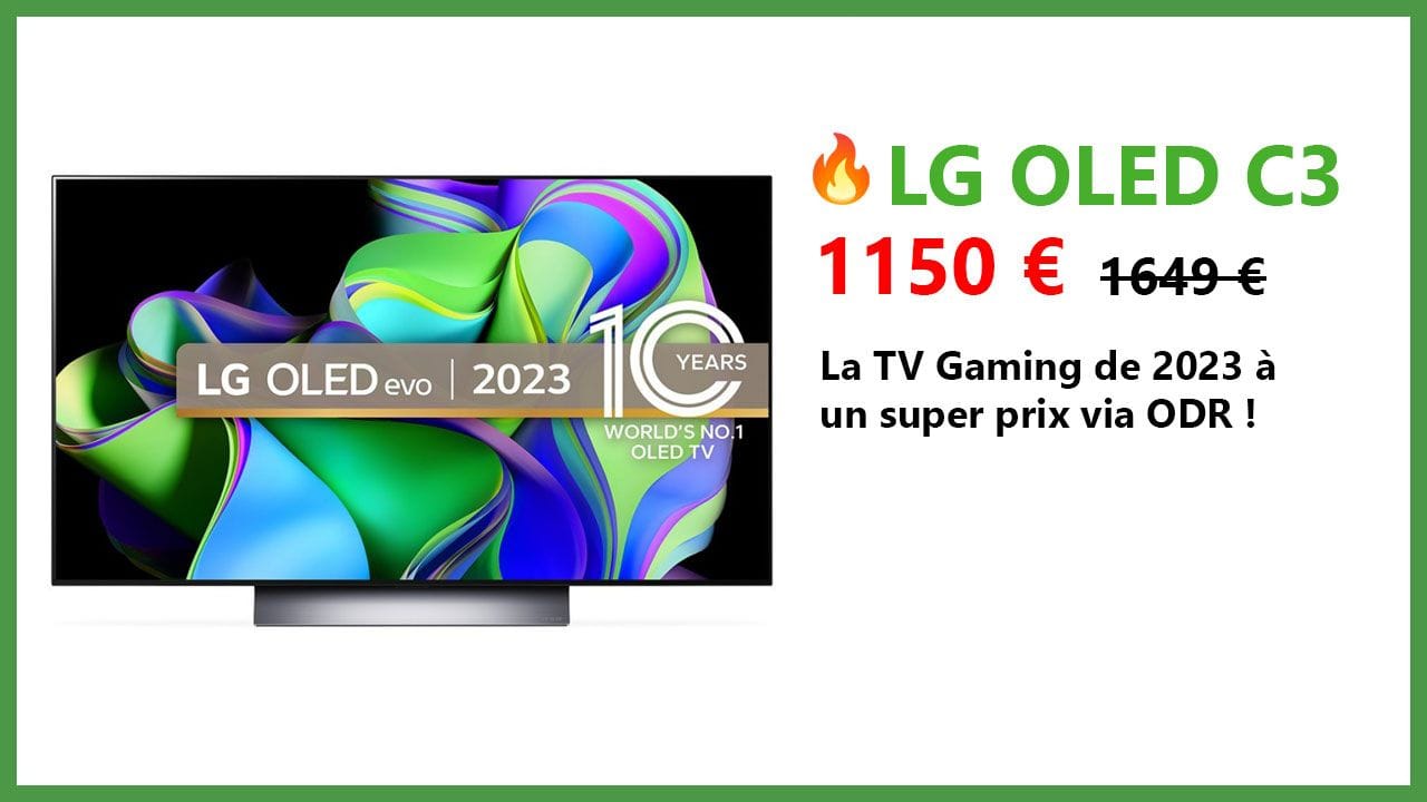 [Super plan] La meilleure TV OLED gaming de LG revient à 1150 € avec MW3 offert !
