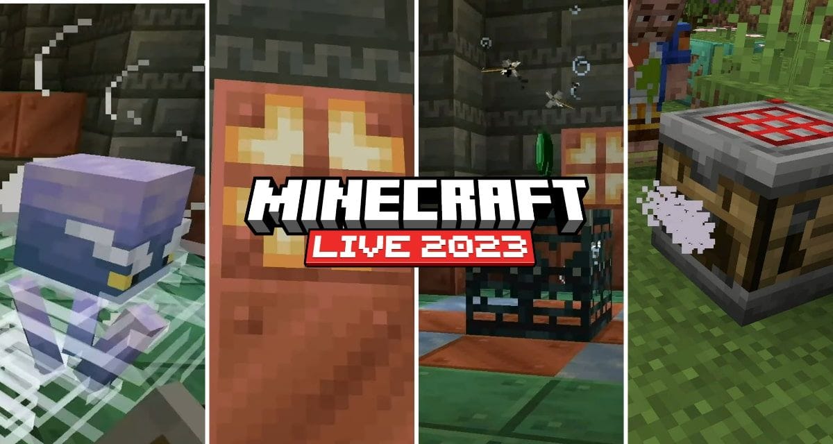 Minecraft Live 2023 : Minecraft 1.21, nouveau mob, structure, blocs et tatou gagnant du mob vote - Minecraft.fr