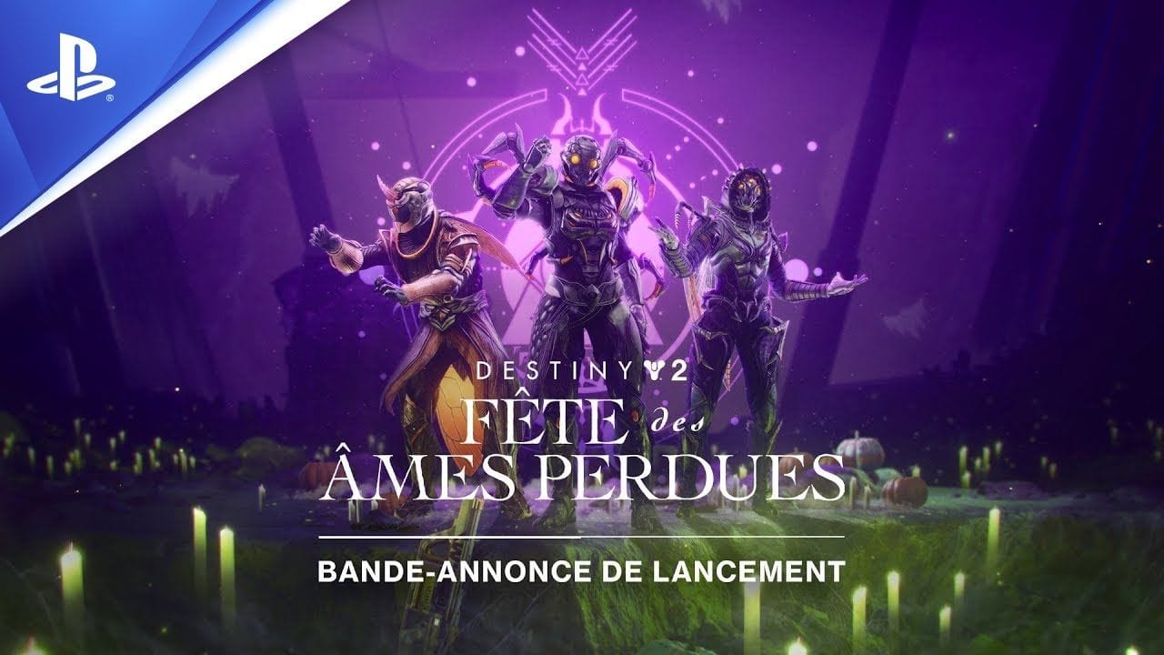 Destiny 2 - Saison de la Sorcière - Trailer de la Fête des âmes perdues | PS5, PS4