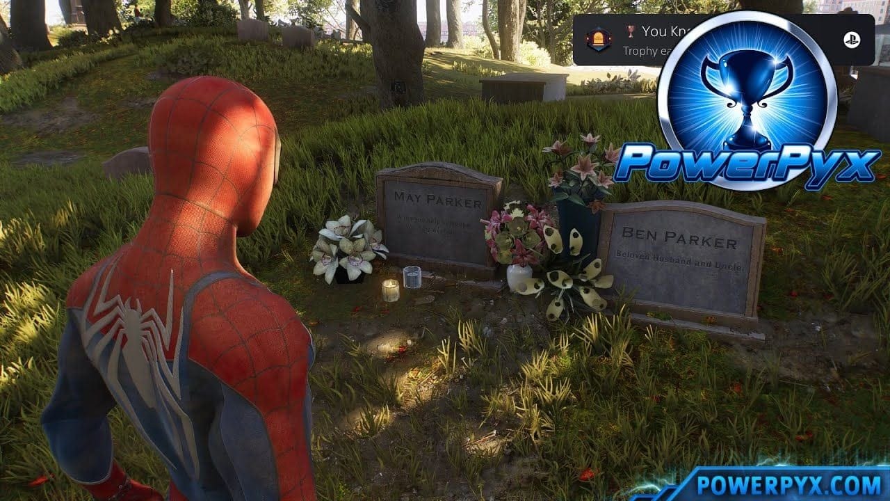 Marvel's Spider-Man 2 - You Know What To Do Trophy Guide (Aunt May's Grave Location)