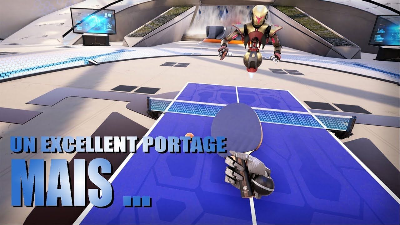 TEST | Racket Fury: Table Tennis VR, le meilleur jeu de Ping Pong sur PSVR2 ?