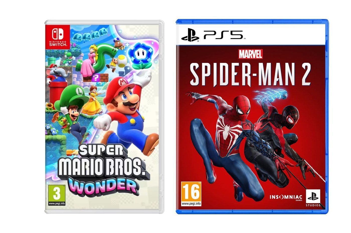 Super Mario Bros. Wonder, Super Mario RPG et Spider-Man 2 sont à prix sacrifiés sur Amazon