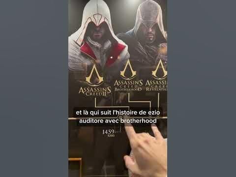 😍 La CHRONOLOGIE de tout les ASSASSIN'S CREED à la PGW 📈 #shorts