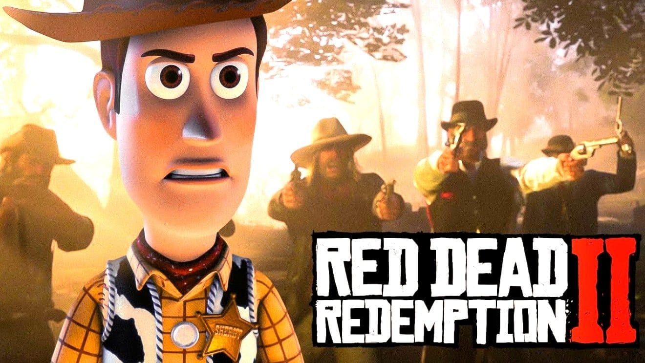 L'image du jour : il incruste Woody dans RDR 2, c'est du très grand art