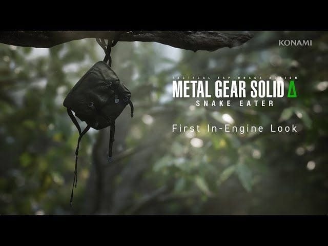 Metal Gear Solid Delta: Snake Eater dévoile une première vidéo in-game sous Unreal Engine 5