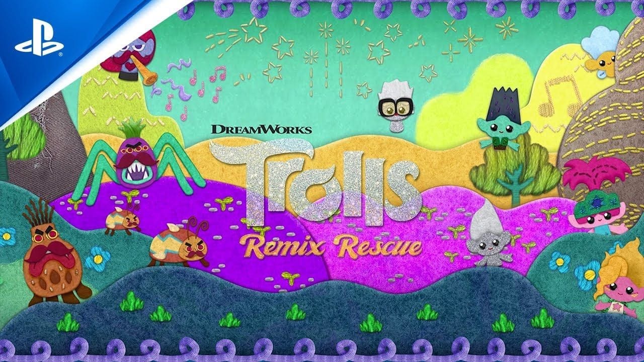 DreamWorks Trolls Remix Rescue - Launch Trailer | PS5 & PS4 Games