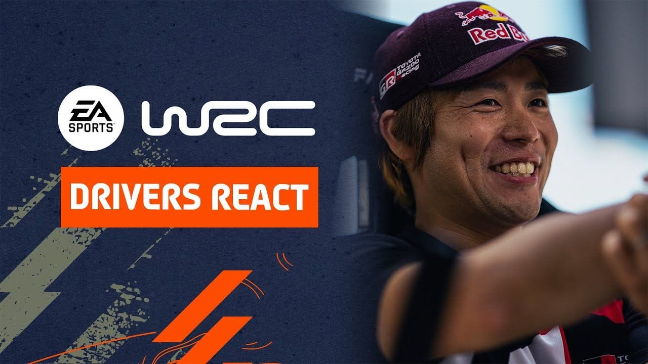 WRC drivers play EA SPORTS WRC for the first time!