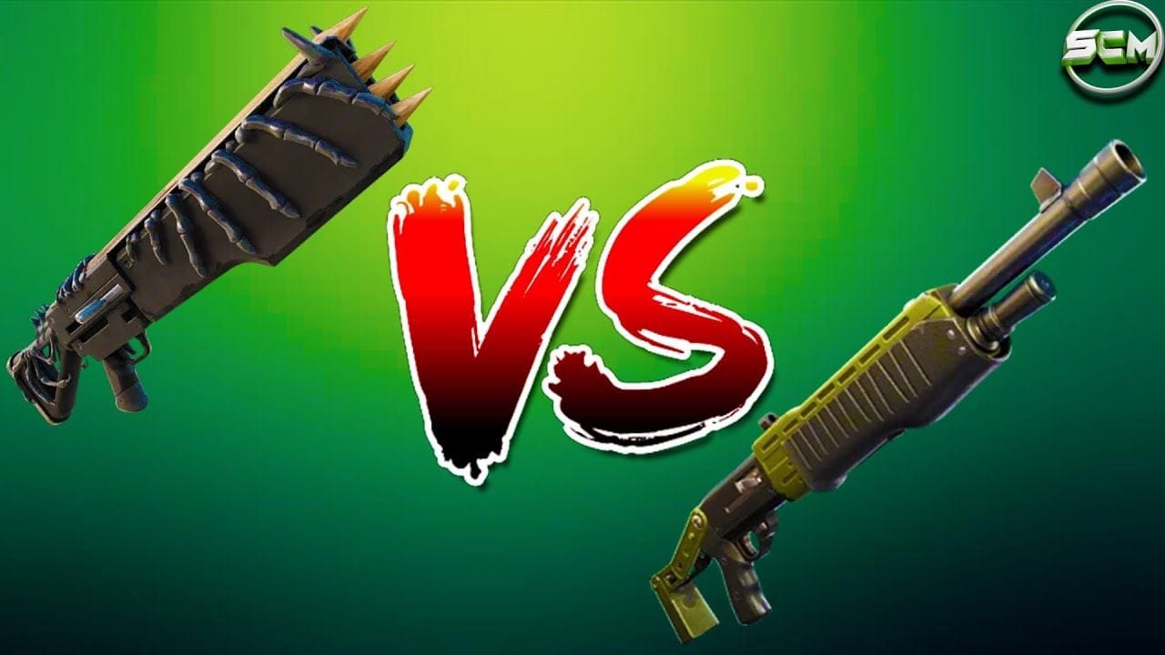 Fusil a Pompe a Pieux VS Acéré Fortnite, Qu'elle est le Meilleur Pompe