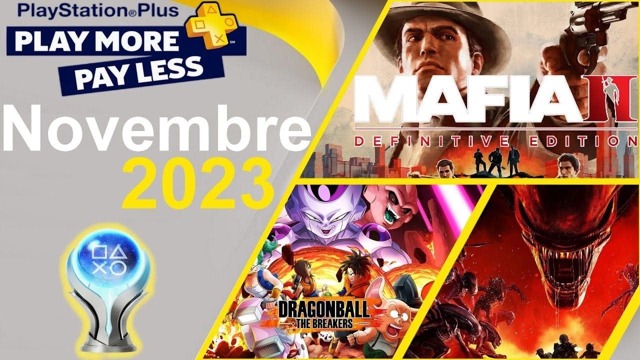 Ps+ Essential de Novembre 2023  : 3 JEUX ➤ Trophée platine  : Temps d'obtention et Difficulté