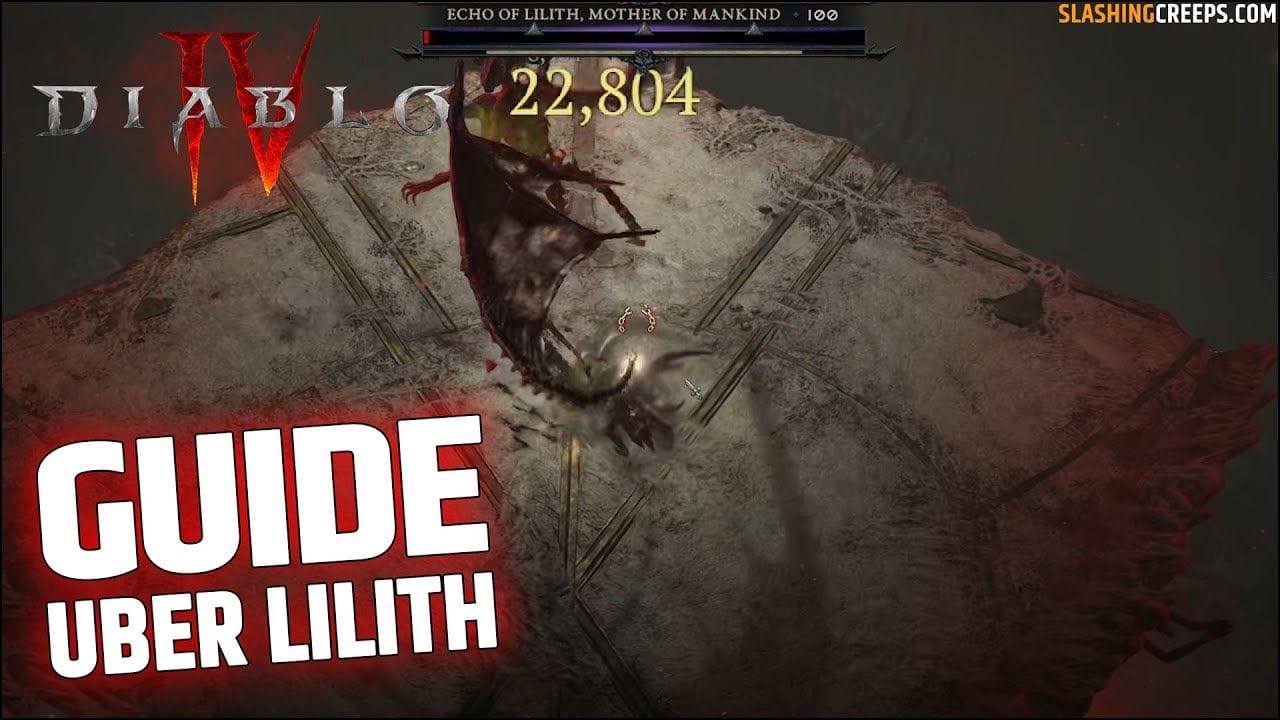 Guide Uber Lilith Diablo 4, comment gérer ses phases et la tuer sans bug !
