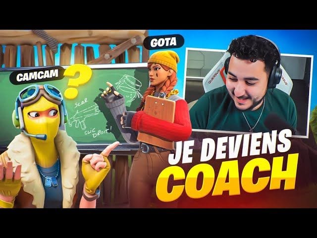 JE COACHE MA COPINE SUR FORTNITE ❤️
