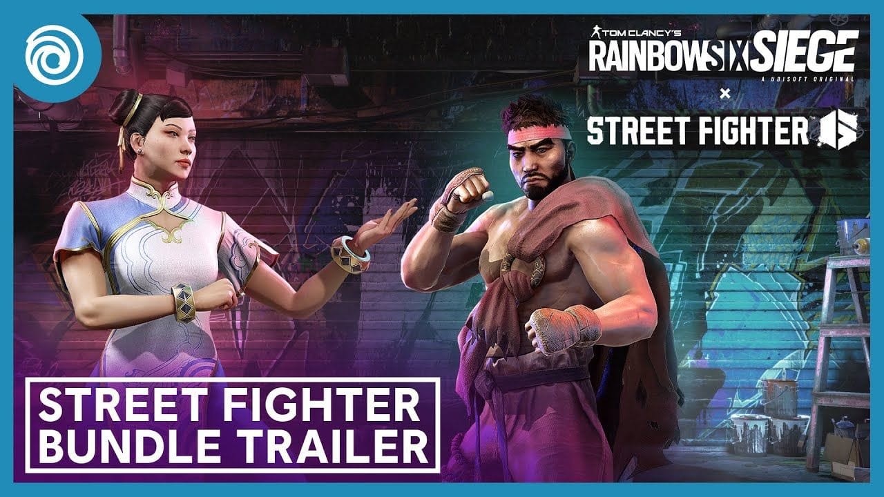 Rainbow Six Siege: Street Fighter Bundle Trailer