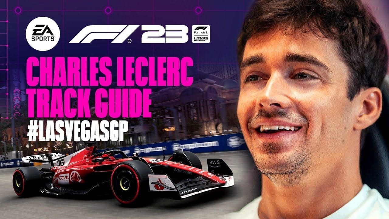 F1® 23 | Tour the Las Vegas Strip Circuit with Charles Leclerc