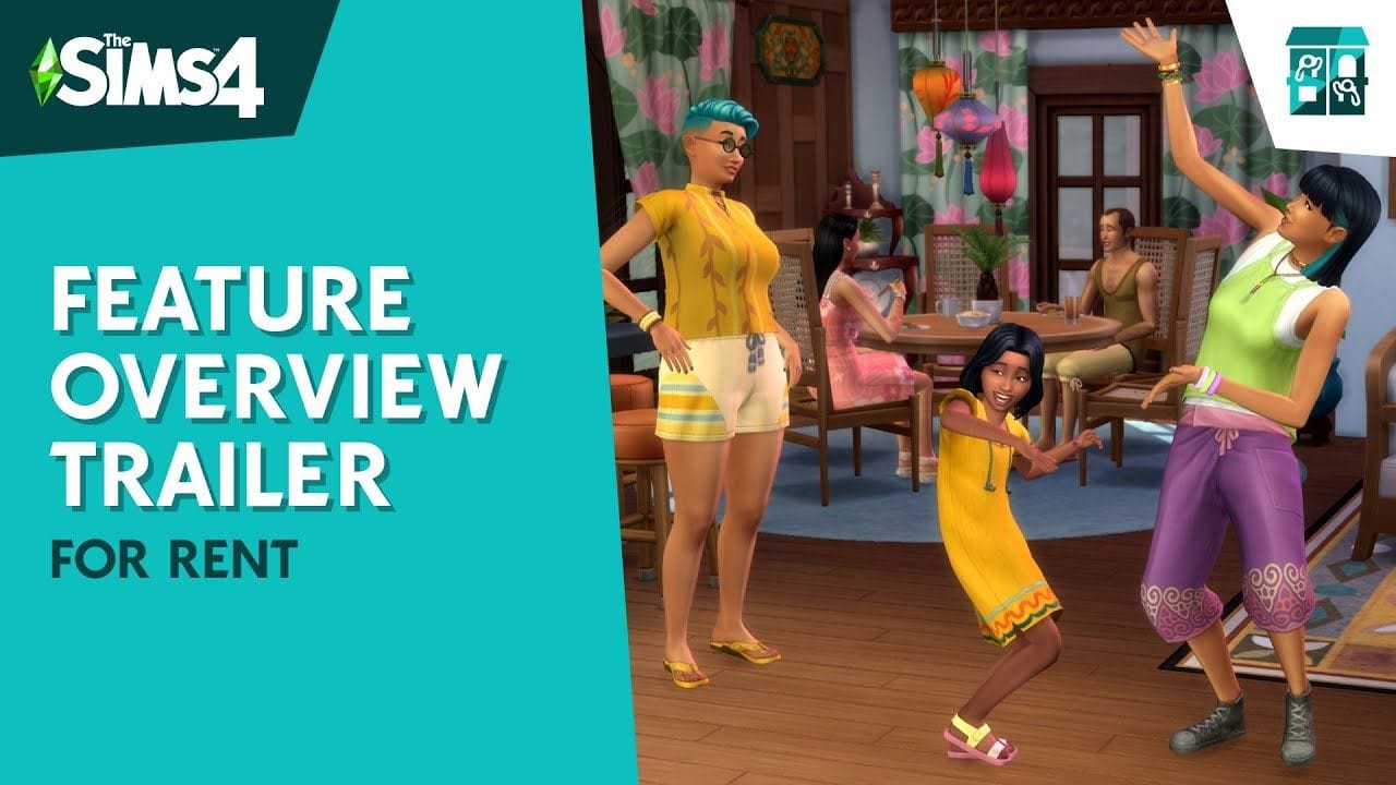 L'extension Les Sims 4 À louer vous permettra d'être propriétaire comme le montre ce nouveau trailer