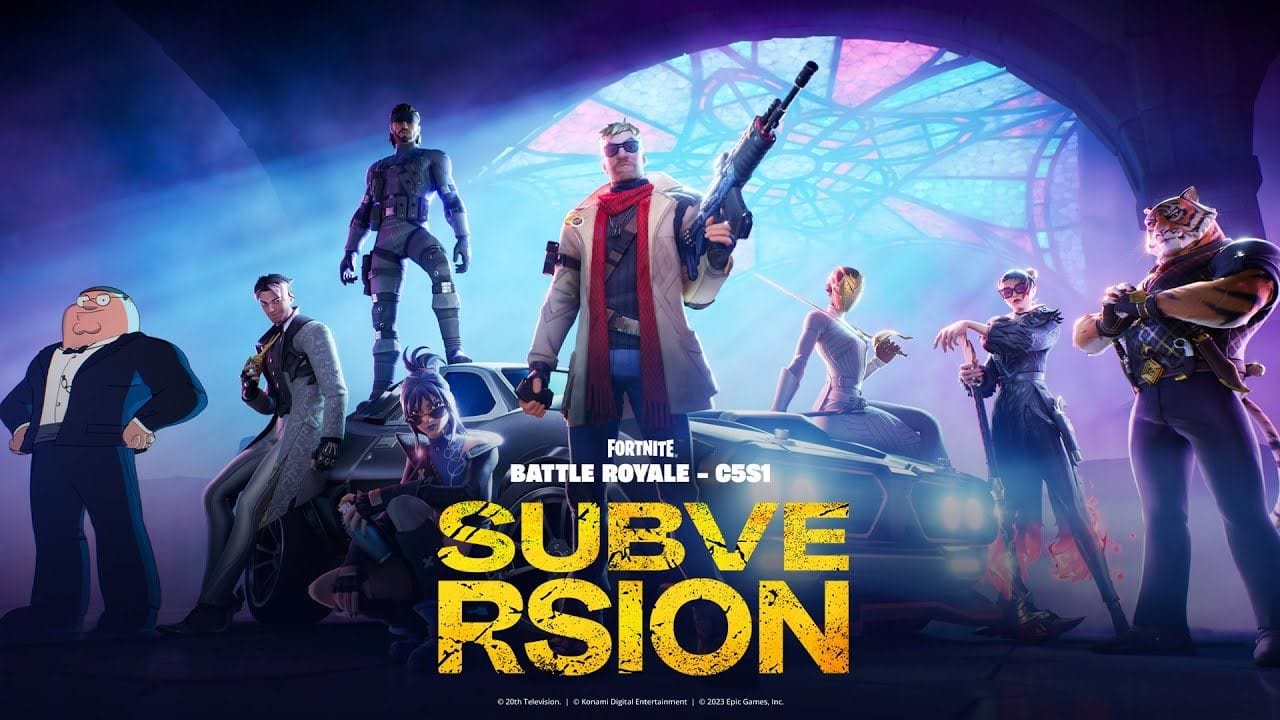 Fortnite Chapitre 5 : Voici le trailer de lancement de la Saison 1 "Subversion"