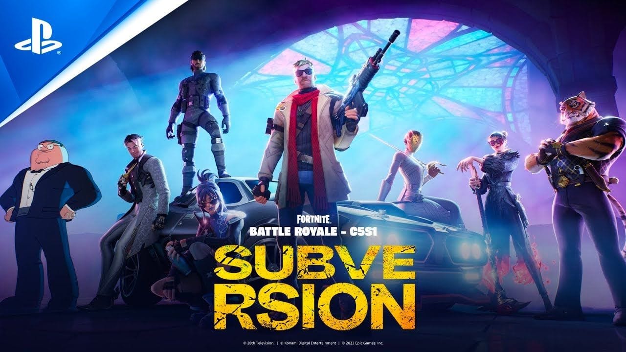 Fortnite - Trailer de lancement du Chapitre 5 : Subversion | PS5, PS4