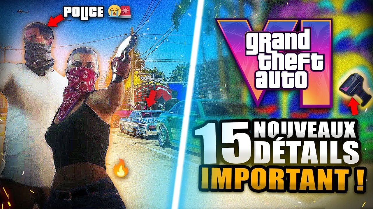 GTA 6 : 15 NOUVEAUX Détails IMPORTANTS 🔥 Police, Progression, PAS de PC, ... (Analyse Part .2)