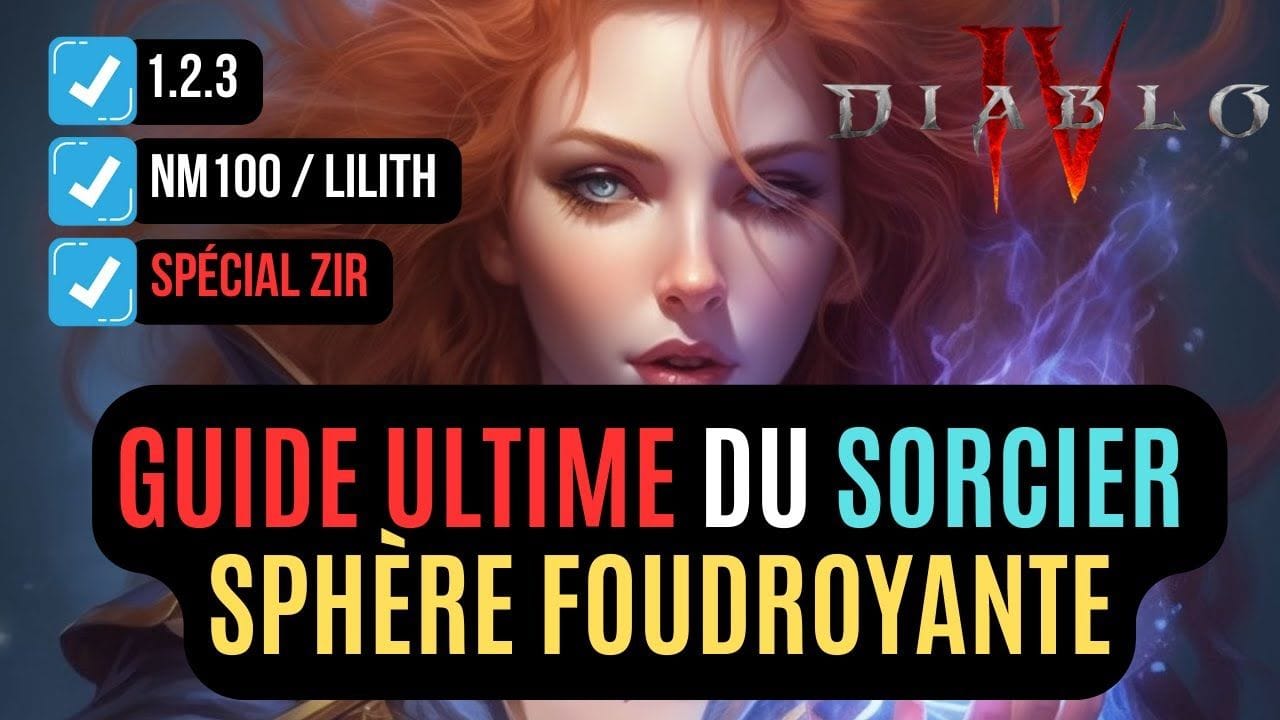 Le Build Sorcier Sphère Foudroyante Ultra Résistant Prêt à Massacrer L'abattoir De Zir !