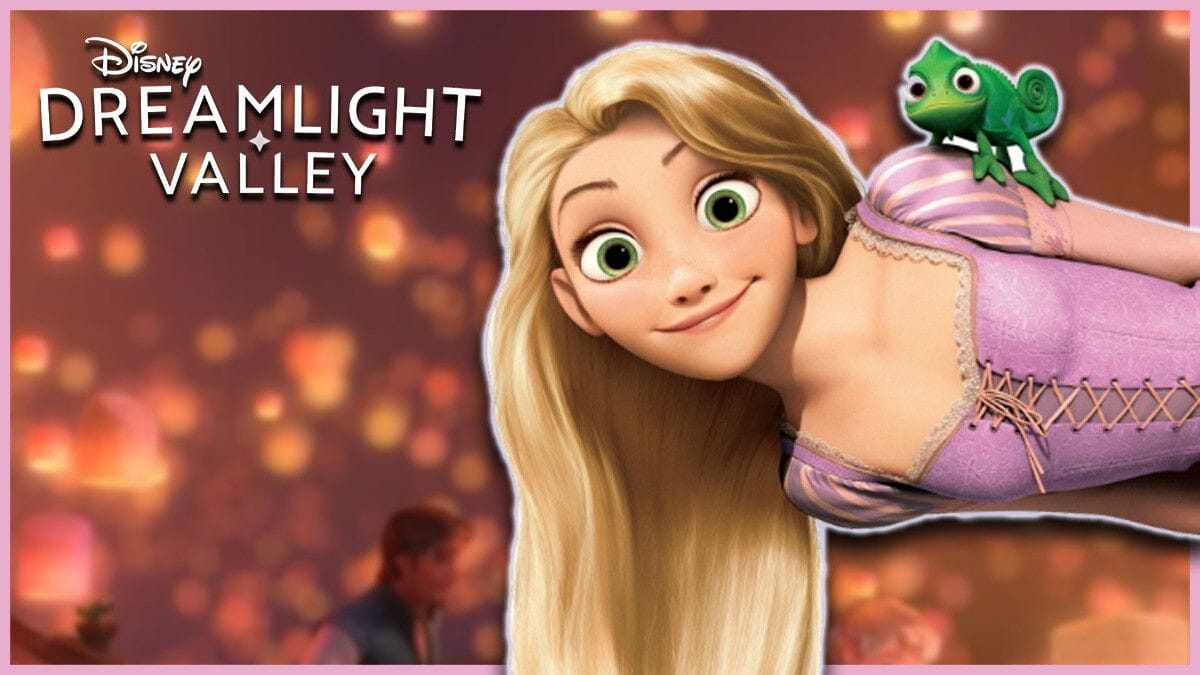 Raiponce Disney Dreamlight Valley : Oasis, Porte antique, cadran solaire... Comment compléter toutes les quêtes du DLC ?