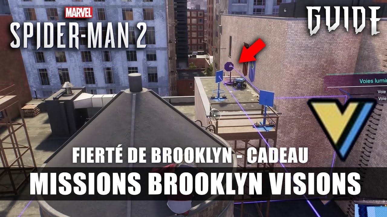Marvel's Spider-Man 2 : Toutes les Missions BROOKLYN VISIONS (Solution) Fierté de Brooklyn - Cadeau