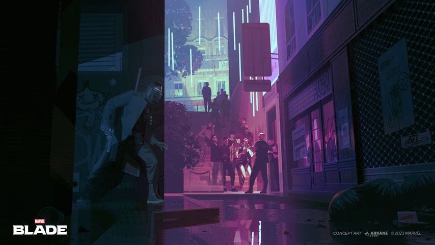 Marvel's Blade : Arkane partage des concept arts