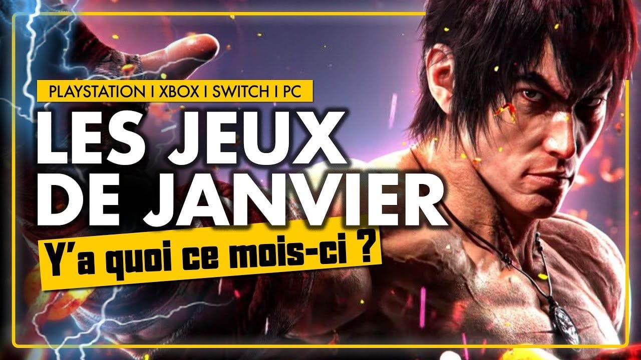 TOP 10 des sorties jeux vidéo en JANVIER 2024 ! 🎮