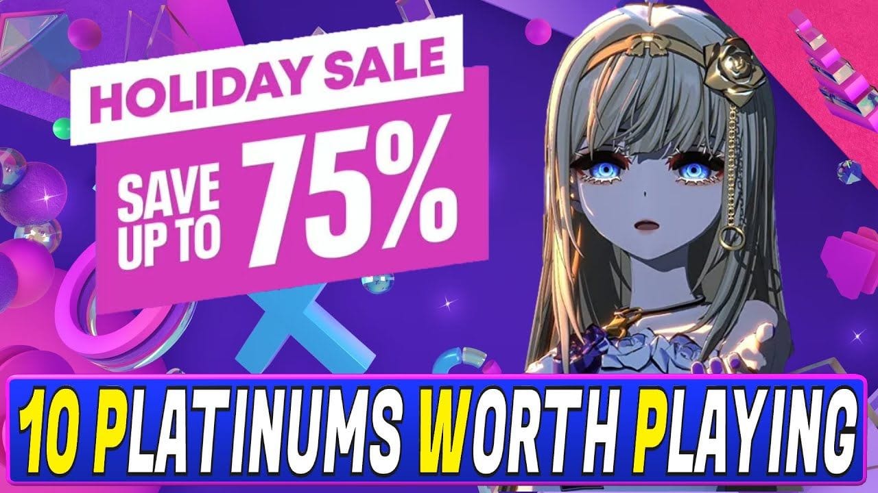 10 Platinum Games Worth Playing - Holiday Sale 2024 - Easy & Hard Platinum Games