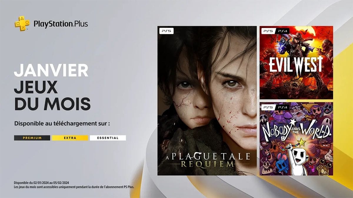 En janvier 2024, A Plague Tale: Requiem s'invite sur le PS Plus - Gamosaurus