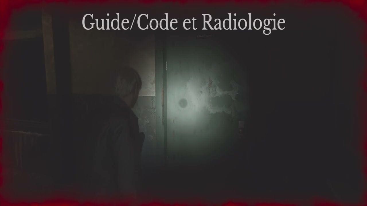 SILENT HILL 2 Guide/Code D1 et les RADIOS SUR TABLEAU