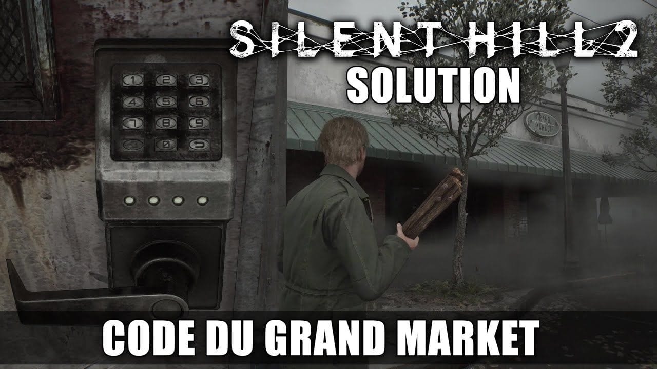 Silent Hill 2 REMAKE : Solution - Code de la Porte du Grand Market (South Vale)