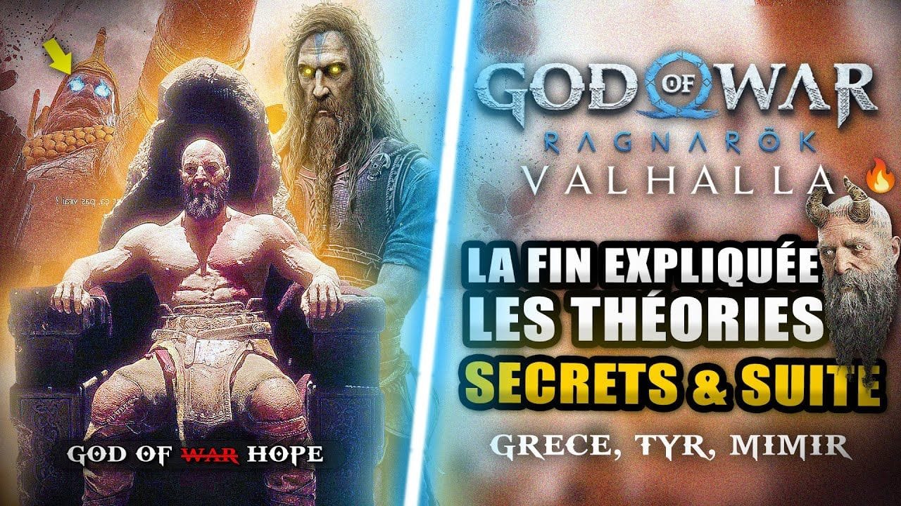 God Of War Ragnarök : La FIN du DLC Expliquée (+ Secrets) 🔥 Suite ? Grèce ? Mythologie, Théories !